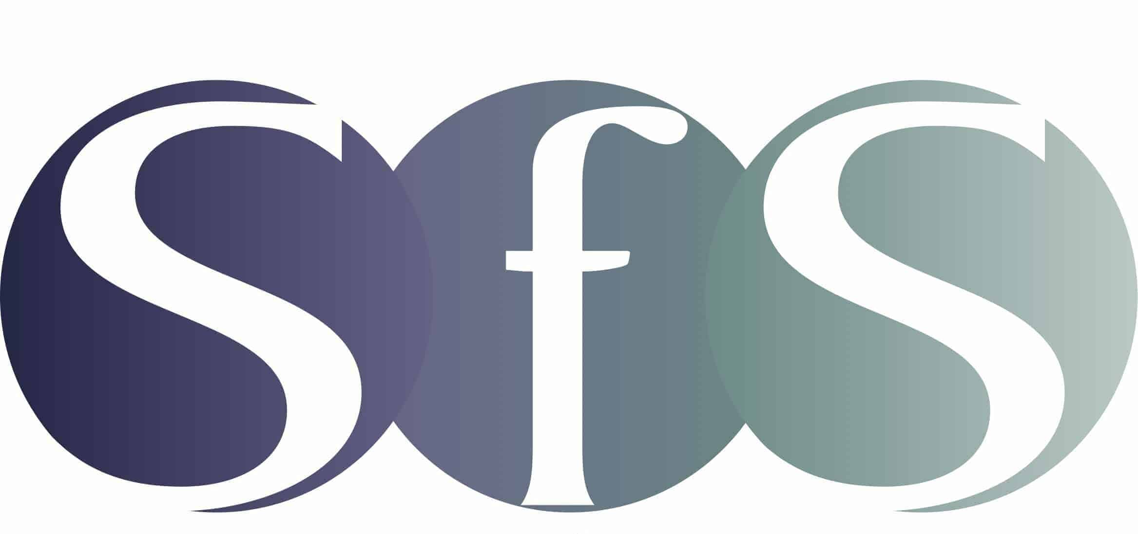 Sfs Logo Design Abstract Geometric Vector Stock Vector (Royalty Free)  2190463955 | Shutterstock